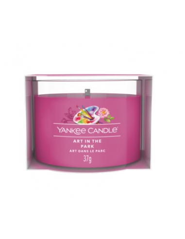 BOUGIE YANKEE CANDLE 37G G\" ART DANS LE PARC \" HOME SWEET HOME YANKEE CANDLE