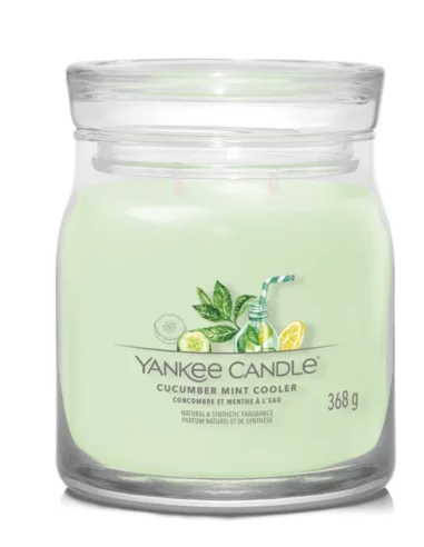 YANKEE CANDLE 368G\"CUCUMBER MINT COOLER\" HOME SWEET HOME YANKEE CANDLE