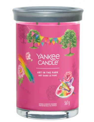 YANKEE CANDLE 567G\"ART IN THE PARK\" HOME SWEET HOME YANKEE CANDLE