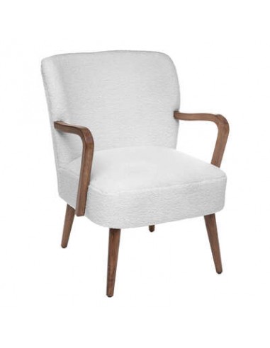 FAUTEUIL ACC BOUCLE CHIARA BLC HOME SWEET HOME Chaises & Tabourets