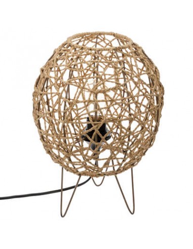 LAMPE BOULE PAPIER \"RAAHE\" NATUREL H.33,5 HOME SWEET HOME Luminaires & Suspensions