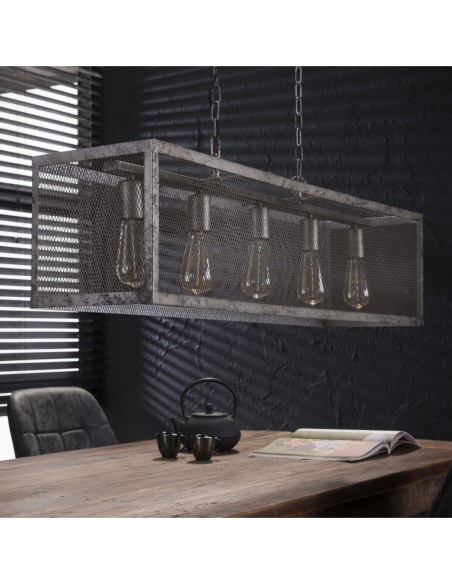 Suspension rectangle Grille HOME SWEET HOME Luminaires & Suspensions