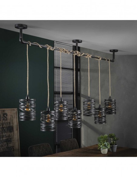 Suspension 7L twist wrap XL HOME SWEET HOME Luminaires & Suspensions