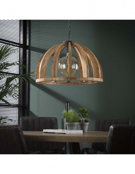 Suspension Diam 60 barres en bois courbées HOME SWEET HOME Luminaires & Suspensions