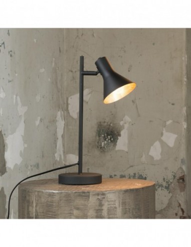 Lampe de table cup matt black gold inside HOME SWEET HOME Luminaires & Suspensions