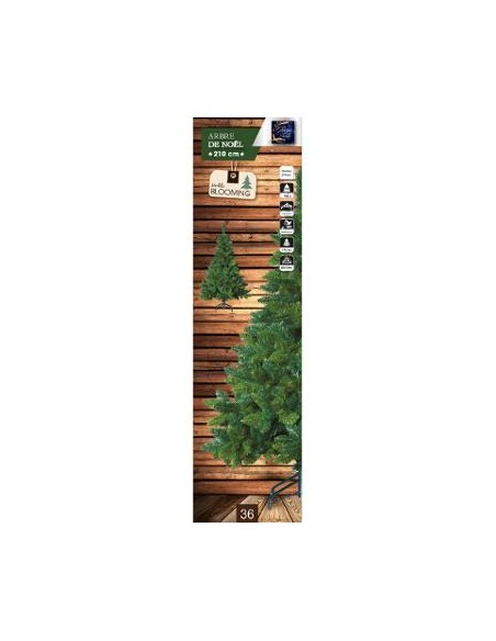 SAPIN BLOOMING VERT 210CM HOME SWEET HOME Noel