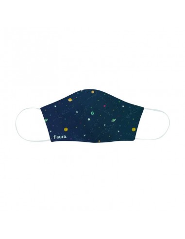 Masque de protection faciale enfant \"Galaxy\" HOME SWEET HOME Putain de virus