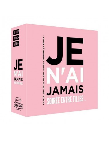 JEU Je n´ai jamais - Soirée filles HOME SWEET HOME Cadeau