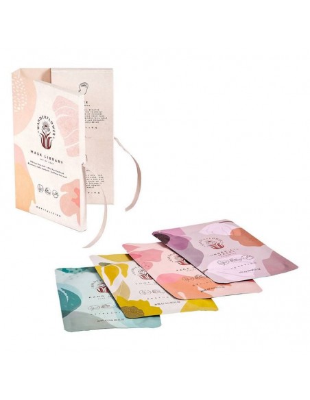 Jeu de 4 masques en feuilles HOME SWEET HOME Hygiène et beauté