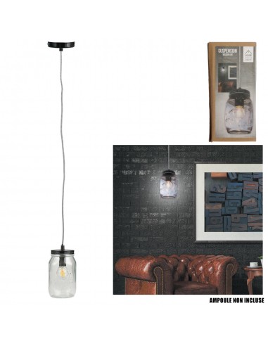 SUSPENSION VERRE HOME SWEET HOME Luminaire