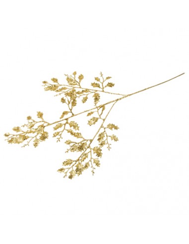 BRANCHE DE HOUX PAILLETTES OR 78CM HOME SWEET HOME Décorations