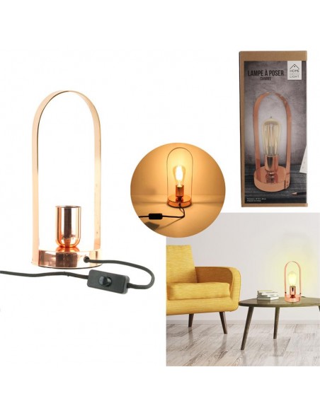 LAMPE A POSER ANSE CUIVRE HOME SWEET HOME Luminaire