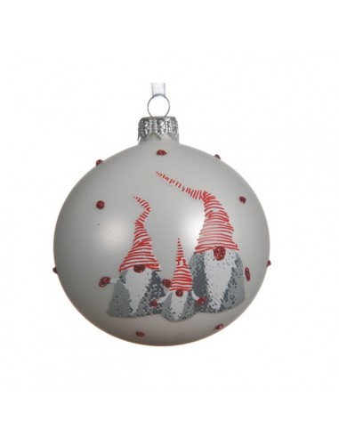 Boule verre deco naim mat HOME SWEET HOME Noel