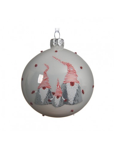 Boule verre deco naim BRILLANT HOME SWEET HOME Noel