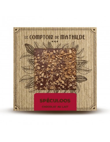 Tablette Spéculoos - Chocolat lait HOME SWEET HOME Épicerie fine