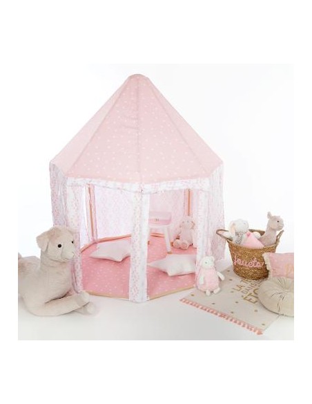 TENTE YOURTE ROSE HOME SWEET HOME Chambre pour enfant