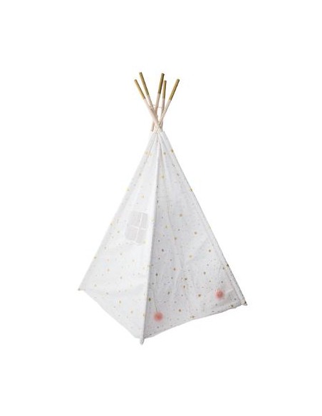 TIPI 5 PIEDS H.160 CM DORE HOME SWEET HOME Chambre pour enfant