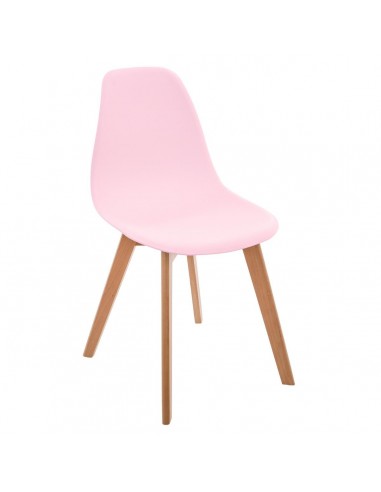 Chaise enfant \"Scandinave\" rose HOME SWEET HOME Chambre pour enfant