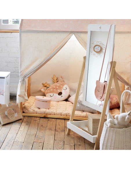 Miroir sur pied avec tablette H102 cm HOME SWEET HOME Chambre pour enfant