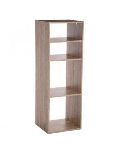 ETAGERE 2+2 CASES BOIS HOME SWEET HOME Rangement