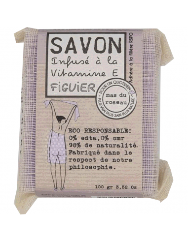 Savonnette végétal parfumé coloré – FIGUIER HOME SWEET HOME Le Mas du Roseau