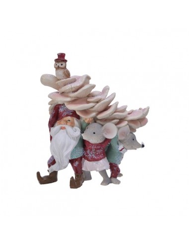 DECO CHAMPIGNON ARBRE HOME SWEET HOME Noel