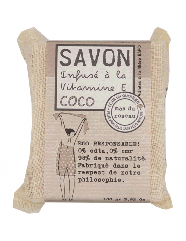 Savonnette végétal parfumé coloré – COCO HOME SWEET HOME Le Mas du Roseau