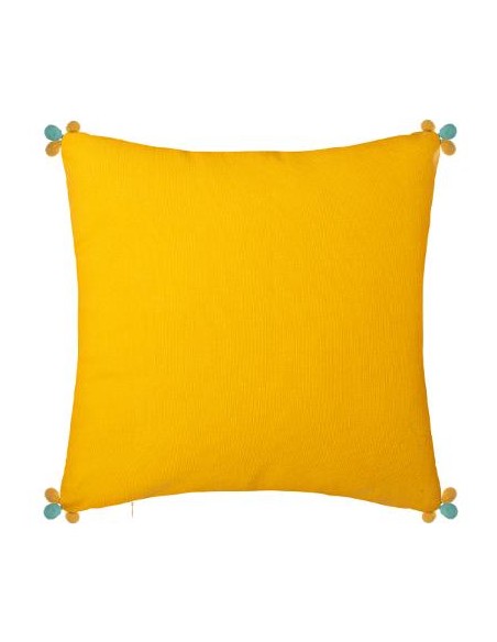 HOUSSE DE COUSSIN RAZZO 3 POMP 40X40CM HOME SWEET HOME Linge de maison