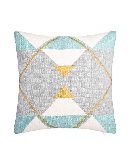 HOUSSE DE COUSSIN GEOM OR 40X40CM HOME SWEET HOME Linge de maison