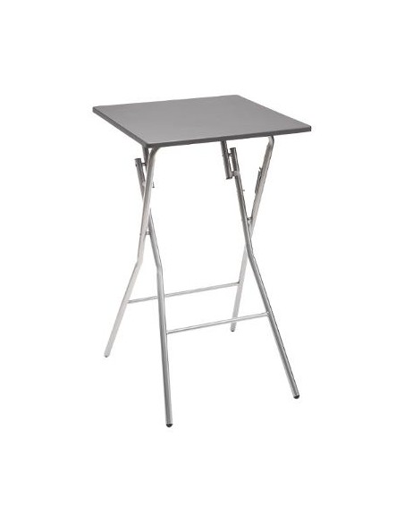 TABLE BAR PLIANTE 60X60CM GRIS HOME SWEET HOME Table pliante