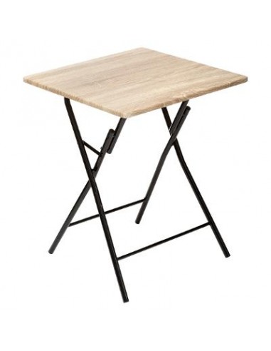 TABLE PLIANTE 60X60CM BOIS HOME SWEET HOME Table pliante