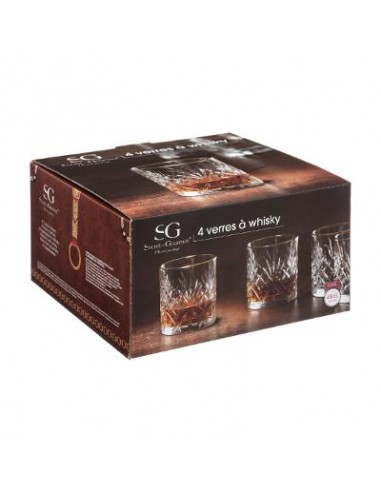 COFFRET 4 GOBELETS BAS DAHLIA 30CL HOME SWEET HOME Art de la table