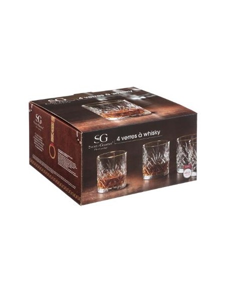 COFFRET 4 GOBELETS BAS DAHLIA 30CL HOME SWEET HOME Art de la table