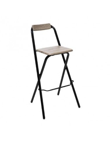 TABOURET DE BAR LOUNA BOIS HOME SWEET HOME Tabouret pliant