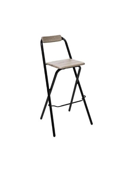 TABOURET DE BAR LOUNA BOIS HOME SWEET HOME Tabouret pliant