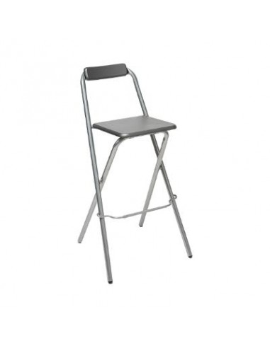 TABOURET DE BAR GRIS FONCE HOME SWEET HOME Tabouret pliant