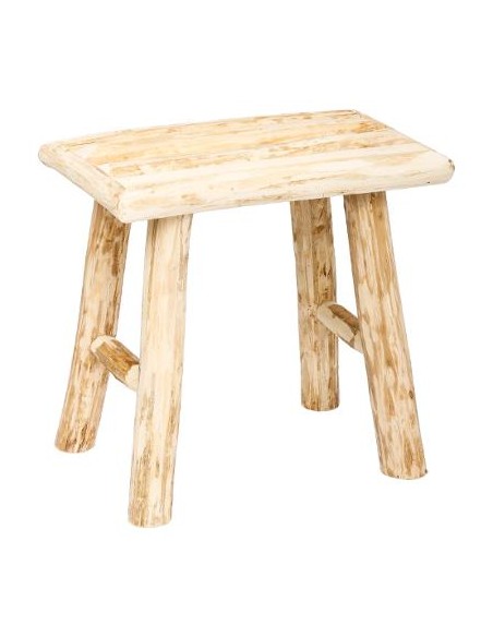 TABOURET WOODY HOME SWEET HOME Objet de décoration