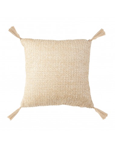 COUSSIN BEIGE NATURE 45X45 CM HOME SWEET HOME Linge de maison