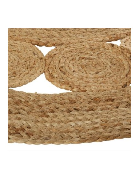 Tapis ajouré en jute D120 cm HOME SWEET HOME Objet de décoration