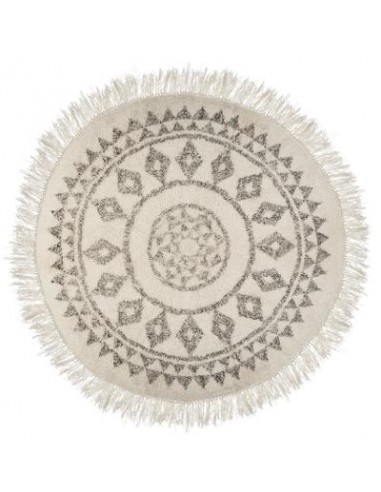 Tapis \"Etnik\" en coton D120 cm HOME SWEET HOME Objet de décoration