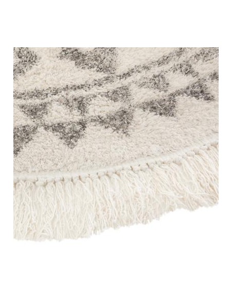 Tapis \"Etnik\" en coton D120 cm HOME SWEET HOME Objet de décoration