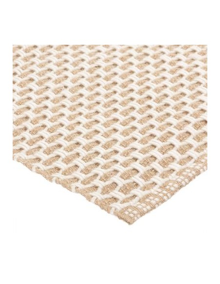 Tapis croisillon en jute 120x170 cm HOME SWEET HOME Objet de décoration