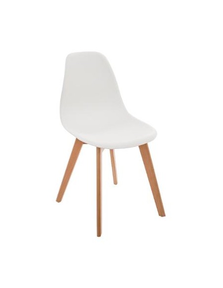 Chaise enfant \"Scandinave\" blanche HOME SWEET HOME Chambre pour enfant