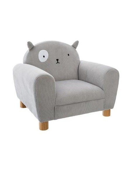 Fauteuil enfant chat gris HOME SWEET HOME Chambre pour enfant