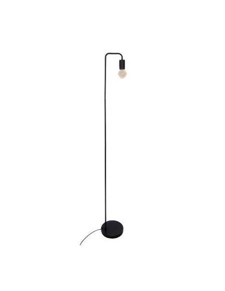 Lampadaire \"Keli\" noir, métal H150 cm HOME SWEET HOME Luminaires & Suspensions