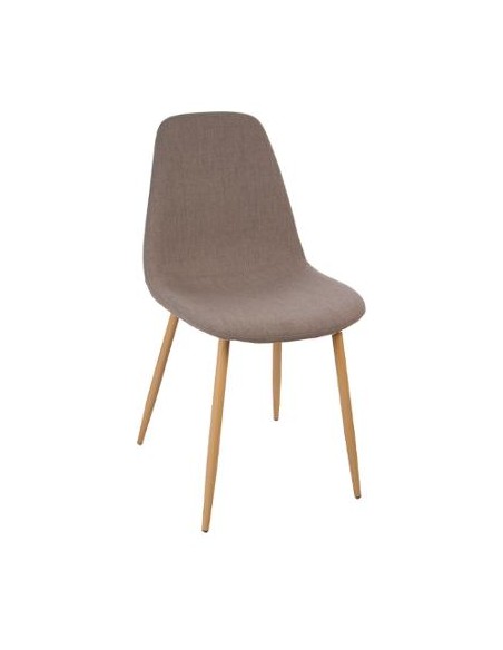 Chaise \"Roka\" taupe HOME SWEET HOME Chaises & Tabourets