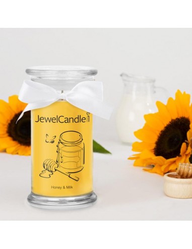Bougie Jewel Candle "Honey and Milk"...