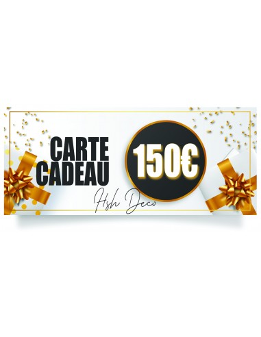 Carte cadeau 150 euros HOME SWEET HOME Cartes cadeaux