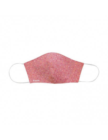 Masque de protection faciale enfant \"Sprinkles pink\" HOME SWEET HOME Putain de virus