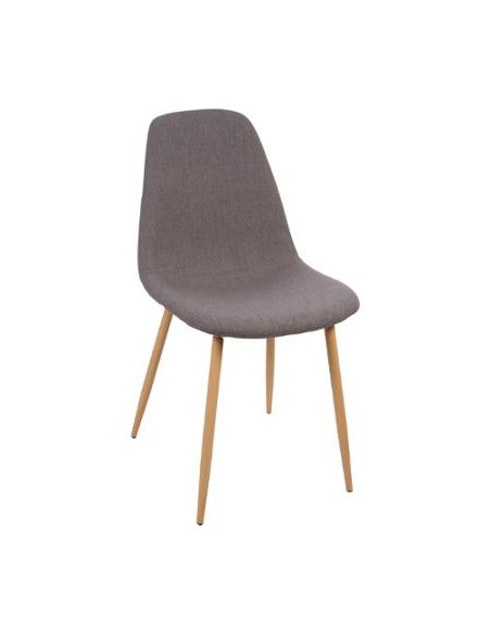 Chaise \"Roka\" gris foncé HOME SWEET HOME Chaises & Tabourets